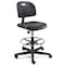 Bevco Polyurethane Task Chair, 19" to 26-3/4", No Arms, Black V7307HC - alternate 7