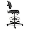 Bevco Polyurethane Task Chair, 19" to 26-3/4", No Arms, Black V7307HC - alternate 2