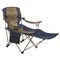 Kamp-Rite Tent Cot Chair, Blue/Gray, 49 in. L x 37 in. H CC231 - alternate 1