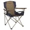 Kamp-Rite Tent Cot Chair, Blue/Gray, 20 in. L x 38 in. H CC026 - alternate 1