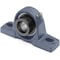 Tritan Pillow Block Bearing, Cast Iron, Eccentric Locking Collar Locking, Ball Insert, 1 in Dia, Alloy Steel HCP205-16 - alternate 1