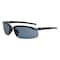 Crossfire ES5, Safety Glasses, Anti-Scratch, Gray Lens, Gray Frame, Half-Frame 2961 - alternate 1