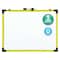 Quartet Dry Erase Board, Steel, 9 in, 12 in, Plastic Frame, White, Gloss 724124 - alternate 1