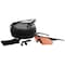 Ess Suppressor Kit, Safety Glasses, Anti-Fog & Anti-Scratch, Copper Lens, Black Frame, Half-Frame 740-0475 - alternate 1