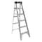 Louisville 6 ft Aluminum Stepladder, 300 lb Capacity AS3006 - alternate 1