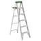 Louisville 6 ft Aluminum Stepladder, 225 lb Capacity AS4006 - alternate 1