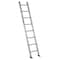 Louisville 8 ft. Overall H, Straight Ladder, Aluminum, 8 Steps, Natural Finish, 300 lb Load Capacity AE2108 - alternate 1