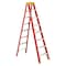 Louisville 8 ft Fiberglass Stepladder, 300 lb Capacity L-3016-08 - alternate 1