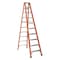 Louisville 10 ft Fiberglass Stepladder, 375 lb Capacity FS1310HD - alternate 1