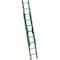Louisville 16 ft Fiberglass Extension Ladder, 225 lb Load Capacity FE0616 - alternate 1