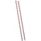 Louisville 16 ft Overall H, Straight Ladder, Fiberglass, Orange Finish, 300 lb Load Capacity FE3116 - alternate 1