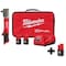 Milwaukee Tool M12 1/2" Right Angle Impact Wrench Kit, Includes Battery & Charger 2565-22, 48-11-2420 - alternate 1