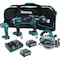 Makita CordlessToolKit, (1)4.0Ah;(1)2.5Ah GT400M1D1 - alternate 1