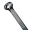 Panduit Cable Tie, 18 in L, 5 in Max Bundle Dia., Black, Nylon 6/6, 120 lb Strength, 100 PK BT5LH-C0 - alternate 1