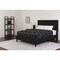 Flash Furniture Roxbury King Platform Bed, Black SL-BK5-K-BK-GG - alternate 1