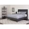 Flash Furniture Roxbury Queen Platform Bed, Dark Gray SL-BK5-Q-DG-GG - alternate 1