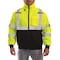 Tingley Large Bomber Jacket Hi-Vis, Yellow/Green, Polyester/Polyurethane Coating, L J26002.LG - alternate 1