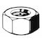 Zoro Select Hex Nut, M6-1.00, Steel, Class 8, Zinc Yellow, 5 mm Ht, 100 PK M01320.060.0001 - alternate 1