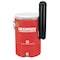 Zoro Select 5 gal. Red HDPE Beverage Cooler 42196 - alternate 1