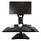 Victor Technology Sit-Stand Desk Converter, Includes Steel Base & Desk Surface DC300 - alternate 16
