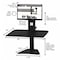 Victor Technology Sit-Stand Desk Converter, Includes Steel Base & Desk Surface DC300 - alternate 15