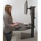 Victor Technology Sit-Stand Desk Converter, Includes Steel Base & Desk Surface DC300 - alternate 12