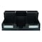 Victor Technology Desktop Organizer, Black, Wood, 5-1/2 in. H 9525-5 - alternate 1