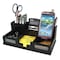 Victor Technology Desktop Organizer, Black, Wood, 5-1/2 in. H 9525-5 - alternate 2