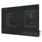 Ghent Dry Erase Board, Glass, 48 in, 72 in, No Frame Frame, Black, Gloss HMYRN46BK - alternate 1