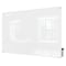 Ghent Dry Erase Board, Glass, 24 in, 36 in, No Frame Frame, White, Gloss HMYRM23WH - alternate 1