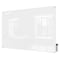 Ghent Dry Erase Board, Glass, 36 in, 48 in, No Frame Frame, White, Gloss HMYRM34WH - alternate 1