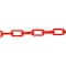 Zoro Select Plastic Chain, Traffic Orange, 500 ft Length, Gloss 50013-500 - alternate 1