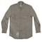 Carhartt Men's Flame-Resistant Collared Shirt, 8.6 cal/sq cm, M, 12% Nylon, 88% Cotton FRS160-GRY MED REG - alternate 1