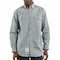 Carhartt Men's Flame-Resistant Collared Shirt, 8.6 cal/sq cm, LT, 12% Nylon, 88% Cotton FRS160-GRY LRG TLL - alternate 2