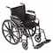 Dmi Wheelchair, 250 lb, 18 In Seat, Silver 503-0664-0200 - alternate 1