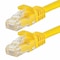 Monoprice Ethernet Cable, Cat 6, Yellow, 0.5 ft. 9839 - alternate 1