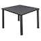 Regency Square Cafe Table, 42" X 42" X 29", Laminated Melamine Top TB4242GYBPBK - alternate 1