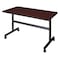 Regency Rectangle Training Table, 48" X 48" X 29", Laminated Melamine Top MKFT4824MH - alternate 1
