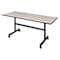 Regency Rectangle Training Table, 60" X 60" X 29", Laminated Melamine Top MKFT6024PL - alternate 1