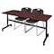 Regency Rectangle Training Table, 72" X 72" X 29", Laminated Melamine Top MKFT7224MH - alternate 2