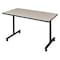Regency Rectangle Training Table, 48" X 48" X 29", Laminated Melamine Top MKTRCC4824PL - alternate 1