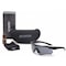 Ess Crossbow, Safety Glasses, Anti-Fog, Anti-Scratch, Chemical-Resistant, Gray Mirror Lens, Black Frame 740-0494 - alternate 2