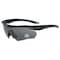 Ess Crossbow, Safety Glasses, Anti-Fog, Anti-Scratch, Chemical-Resistant, Gray Mirror Lens, Black Frame 740-0494 - alternate 1