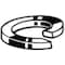 Zoro Select Split Lock Washer, For Screw Size 5/16 in Alloy Steel, Zinc Yellow Finish, 100 PK U37061.031.0001 - alternate 1