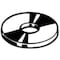 Zoro Select Flat Washer, For Screw Size M6 , Steel Zinc Plated Finish, 100 PK M38400.060.0020 - alternate 1