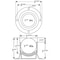 Ashland Conveyor Ball Transfer, Flange, 1-1/4In Ball Dia BT FRD 4H 1.25DIA 225 CS/CS - alternate 3