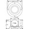 Ashland Conveyor Ball Transfer, Flange, 1In Ball Dia BT FRD 4H 1DIA 135 CS/CS - alternate 2