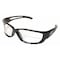 Edge Eyewear Kazbek XL, Safety Glasses, Anti-Scratch, Clear Lens, Black Frame, Full-Frame SK-XL111 - alternate 1