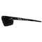 Edge Eyewear Zorge G2 Vapor Shield, Safety Glasses, Anti-Fog, Anti-Static & Anti-Scratch, Gray Lens, Black Frame DZ116VS-G2 - alternate 4