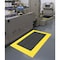 Notrax Antifatigue Mat, 60" L x 3 ft. W, 1" Thickness, PVC, Diamond, Black/Yellow 621S3660BY - alternate 3